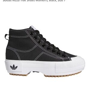 adidas Nizza Trek Shoes Women's, Black, Size 7